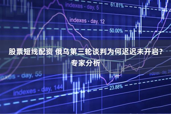 股票短线配资 俄乌第三轮谈判为何迟迟未开启？专家分析
